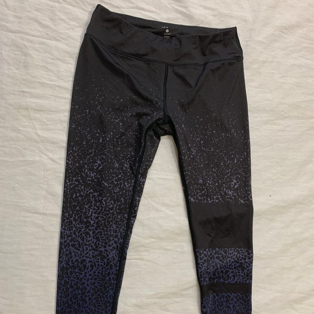 🦚🦚🦚 LAYER 8 QWICK DRY WOMENS ATHLETIC YOGA CAPRIS LEGGINGS SIZE M 🦚🦚🦚